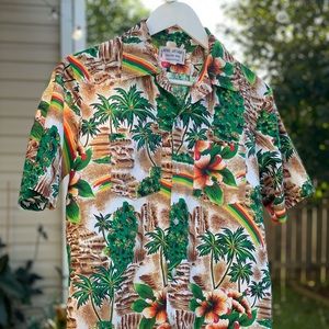 Vintage Hawaiian shirt King Arthur Vacation Wear Medium